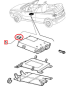 Preview: Central electrics control unit (5895431), Fiat / Lancia Original